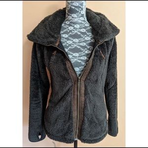 Kuhl Fleece Gray Flight Jacket